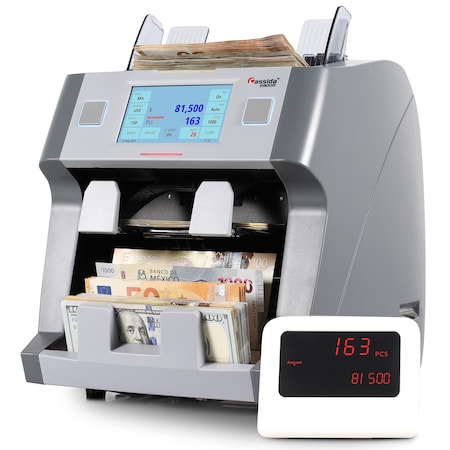 Cassida Premium 2-Pocket Mixed Denomination Bill Counter 9900R